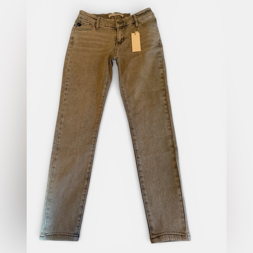 KanCan Kara Skinny Jeans Size 5/26 Light Gray Wash
